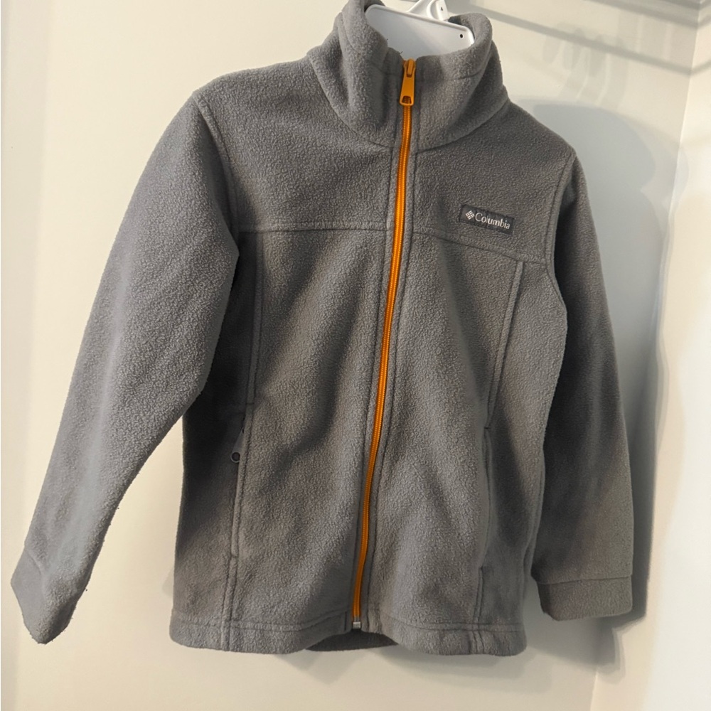 Columbia Gray Fleece Jacket
